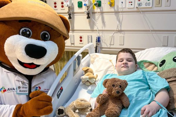 Mettu Children’s Hospital Mascot, Buddy Bear, Eases Fears for Pediatric Patients