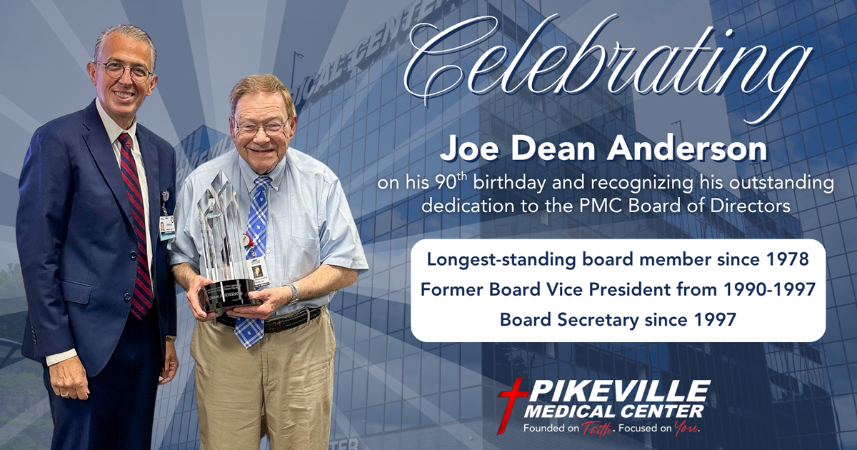 Thank You and Happy Birthday to our Longest-Standing Board Member