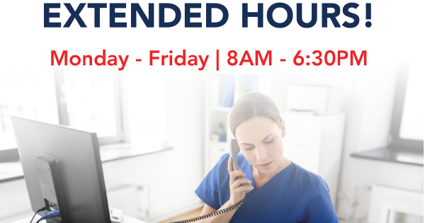 Extended Scheduling Hours for Added Convenience